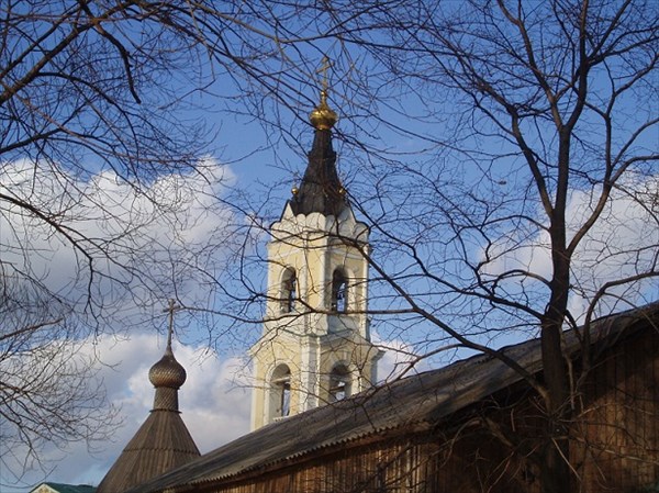 020-Колокольня Свято-Николаевской церкви, Пасха,2006 год